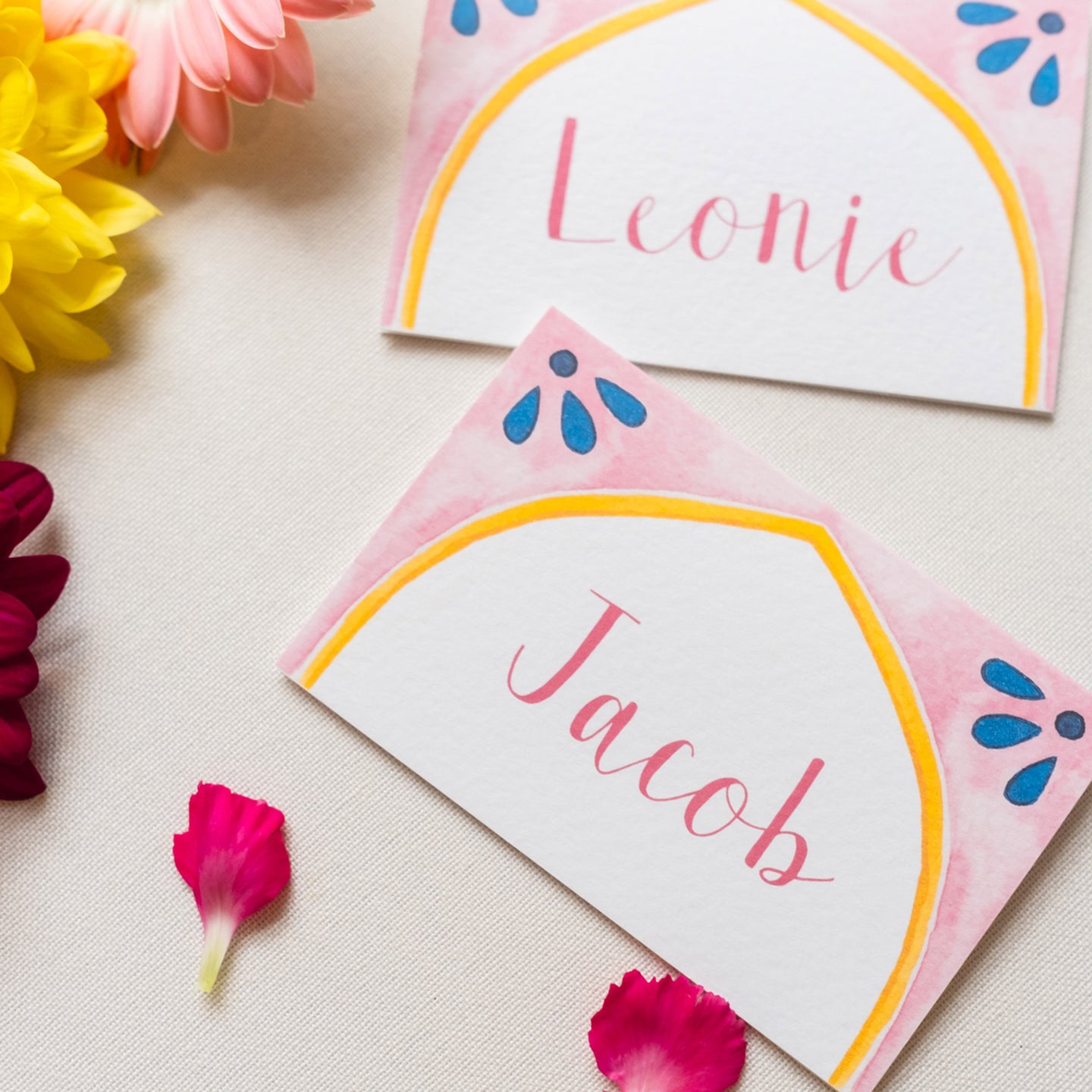 Moroccan Wedding Place Cards